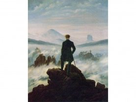 Caspar David Friedrich, Wanderer über dem Nebelmeer (1818)