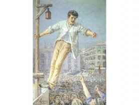 Emilio Longoni - Der Streikredner, 1891