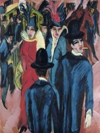 Ernst Ludwig Kirchner: Berliner Straßenszene (1913)