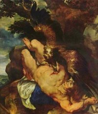 Peter Paul Rubens: Gefesselter Prometheus (1611-1612)