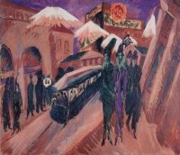 Ernst Ludwig Kirchner: Leipziger Straße (1914)