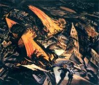 Ludwig Meidner: Apokalyptische Landschaft (1912)