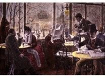 Paul Hoeniger, Im Café Josty (1890)