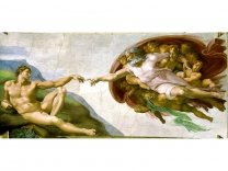 Michelangelo - Die Erschaffung Adams (ca. 1511)