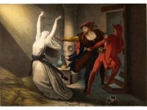 Joseph Fay: Faust und Mephisto im Kerker (1846)