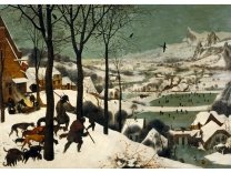 Pieter Bruegel d. Ä. - Die Jäger im Schnee (Vogeljagd) (1565)