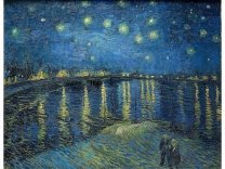 Vincent van Gogh: Sternennacht über der Rhone (1888)