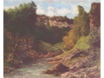 Gustave Courbet, Felsenlandschaft (ca. 1862)
