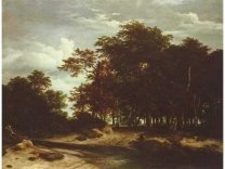 Jacob Isaaksz. van Ruisdael: Der große Wald (17. Jhd)